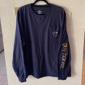 Guy Harvey Long Sleeve Pocket Tee Size XL